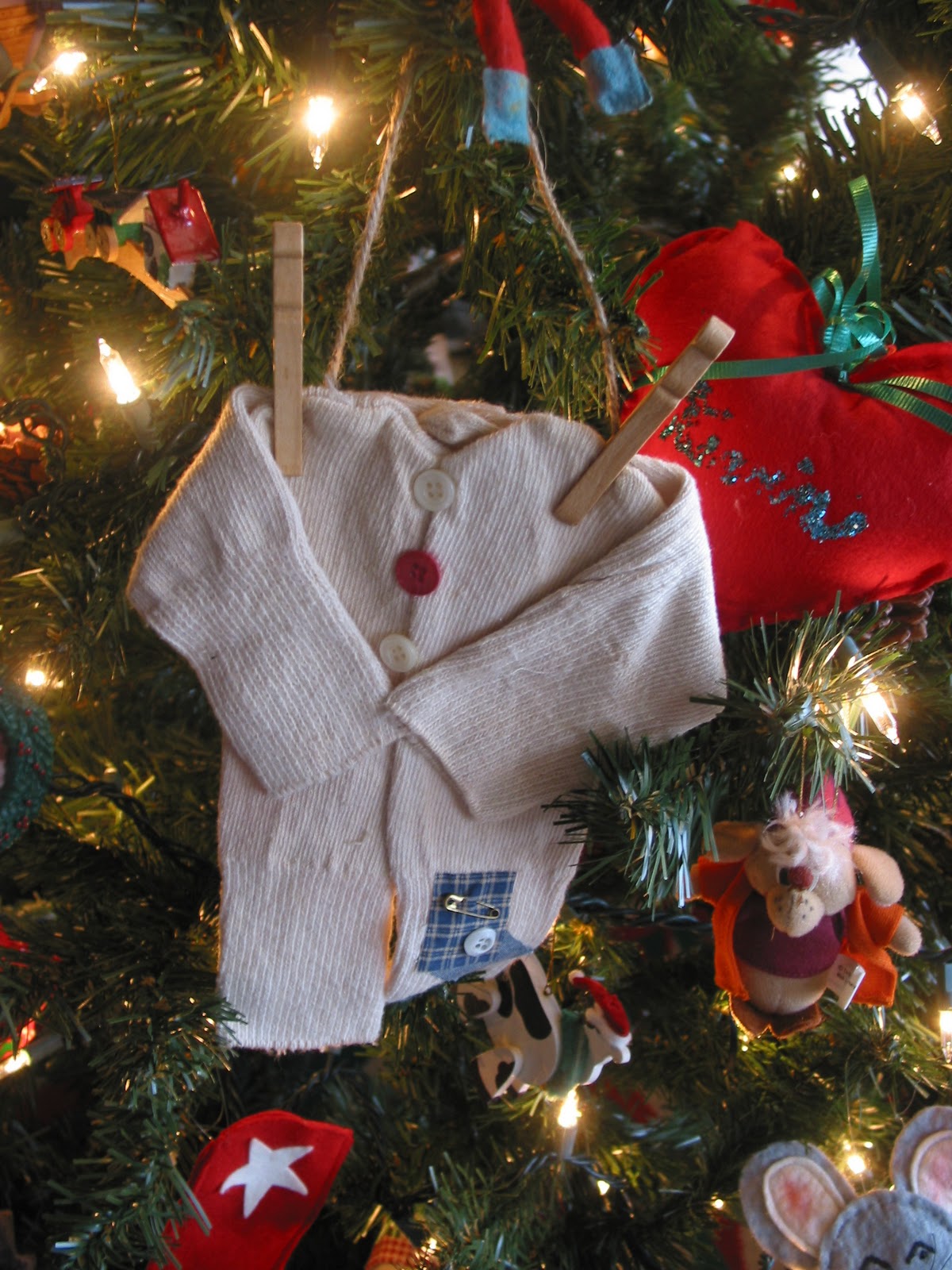 crafty goodies Long John Christmas Ornament!!