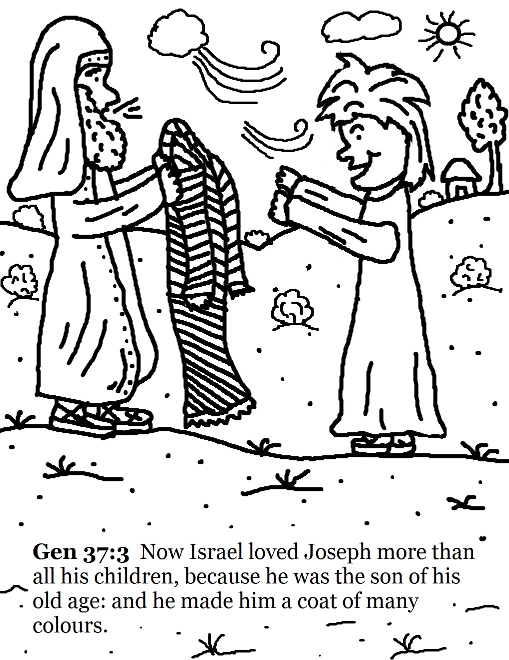Coloring Pages Zacchaeus