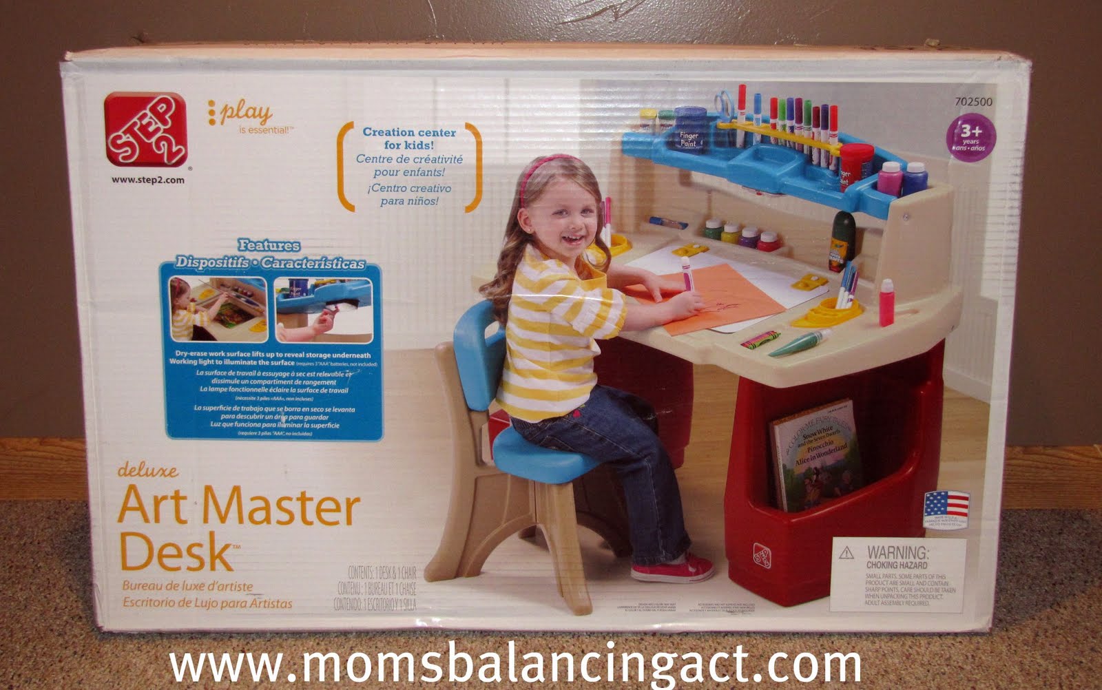 Deluxe art master desk step 2 bingerapt