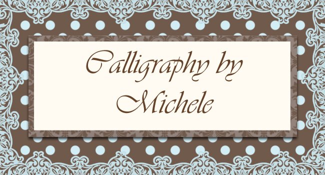 Calligraphy by Michele