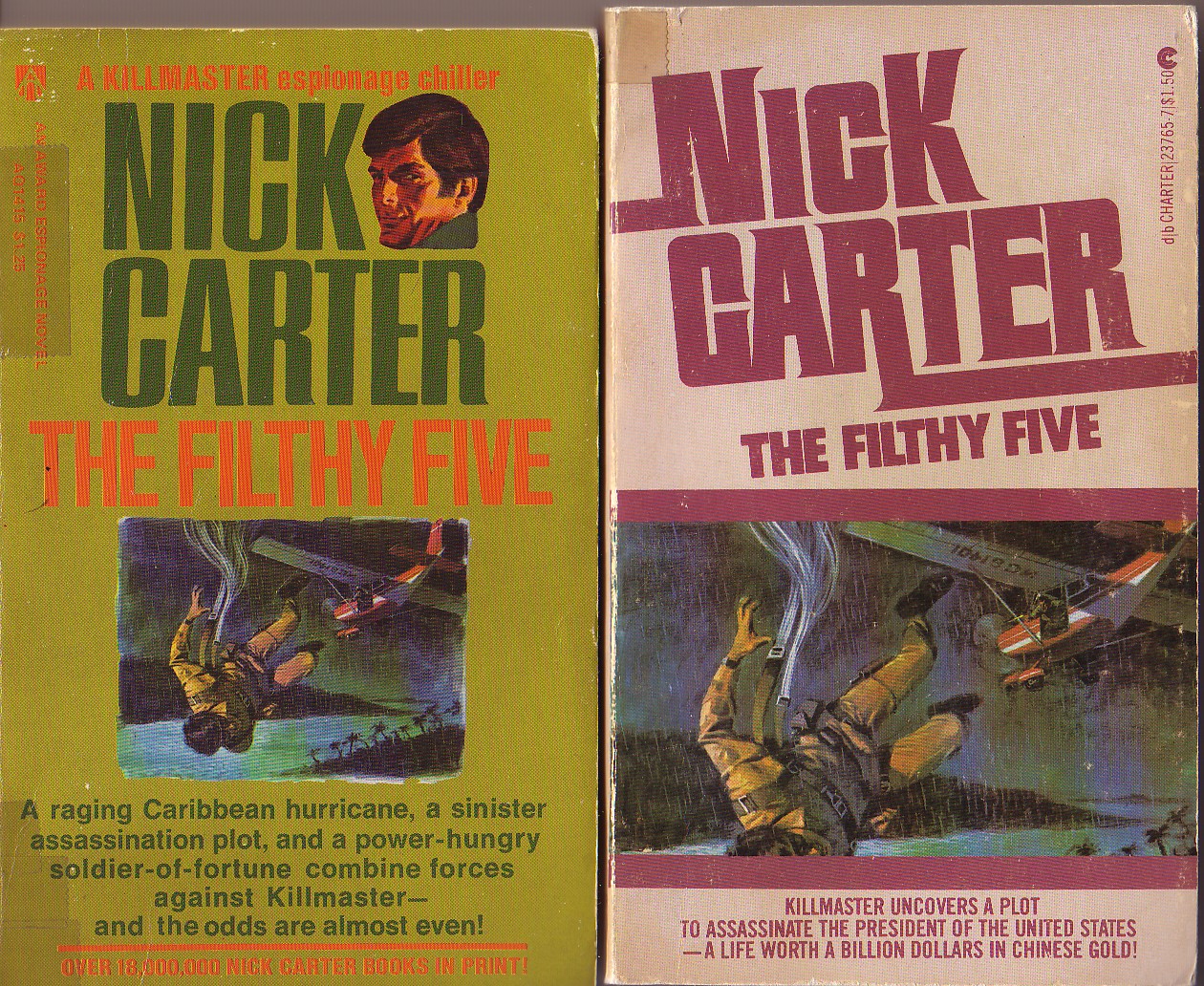 The Nick Carter & Carter Brown Blog The Filthy Five by Manning Lee Stokes