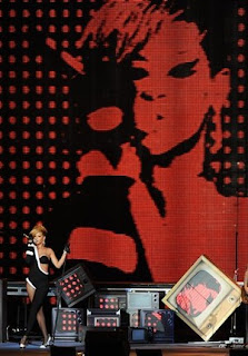 Rihanna In Concert Pepsi Fan Jam Super Bowl