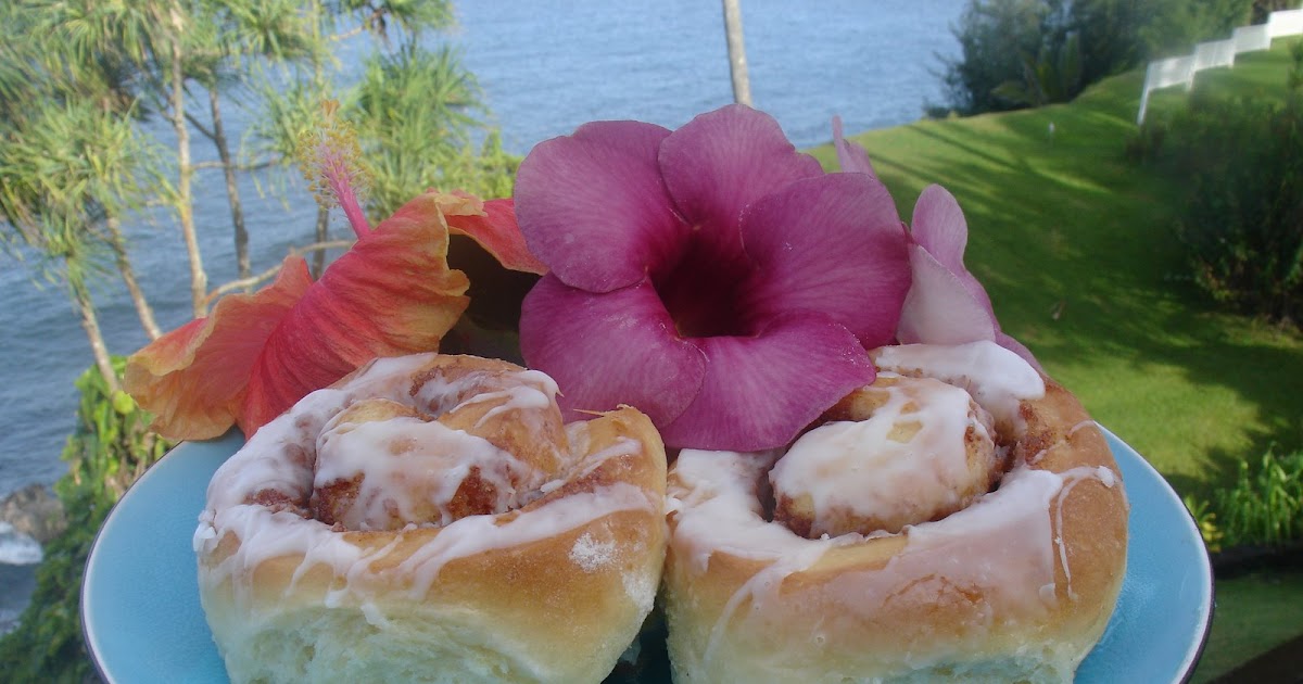 My Hawaiian Home Cinnamon Rolls!!!