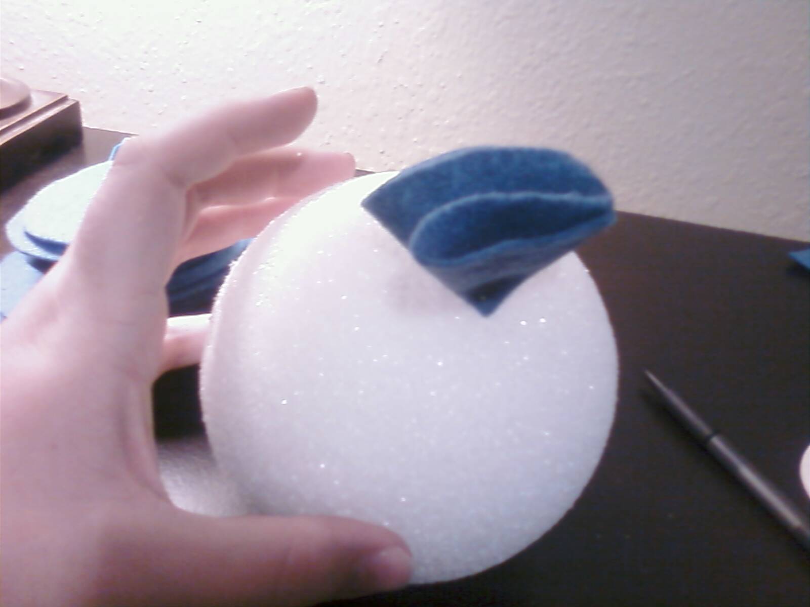 Emerald Hills Felt Flower Ball