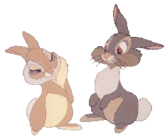 persahabatan 2 kelinci kecil