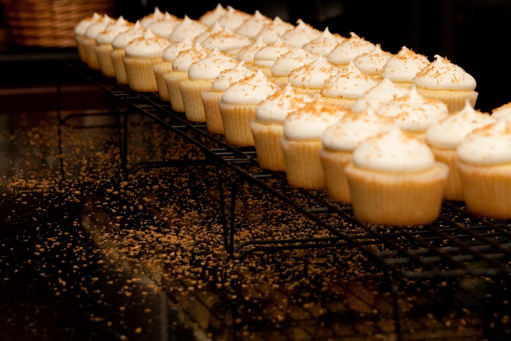 Coconut Cream Filled Cupcakes