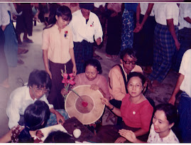 Post election at the NLD Office