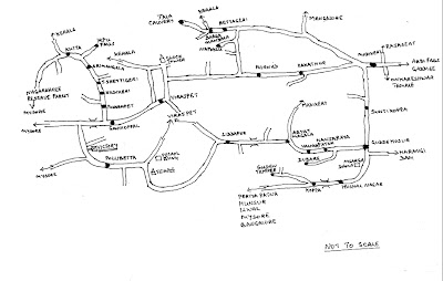 Coorg District Map