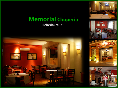 O MEMORIAL Restaurante e Choperia, tem, além de seu Cardápio Luxuoso, sua EQUIPE muito bem Treinada