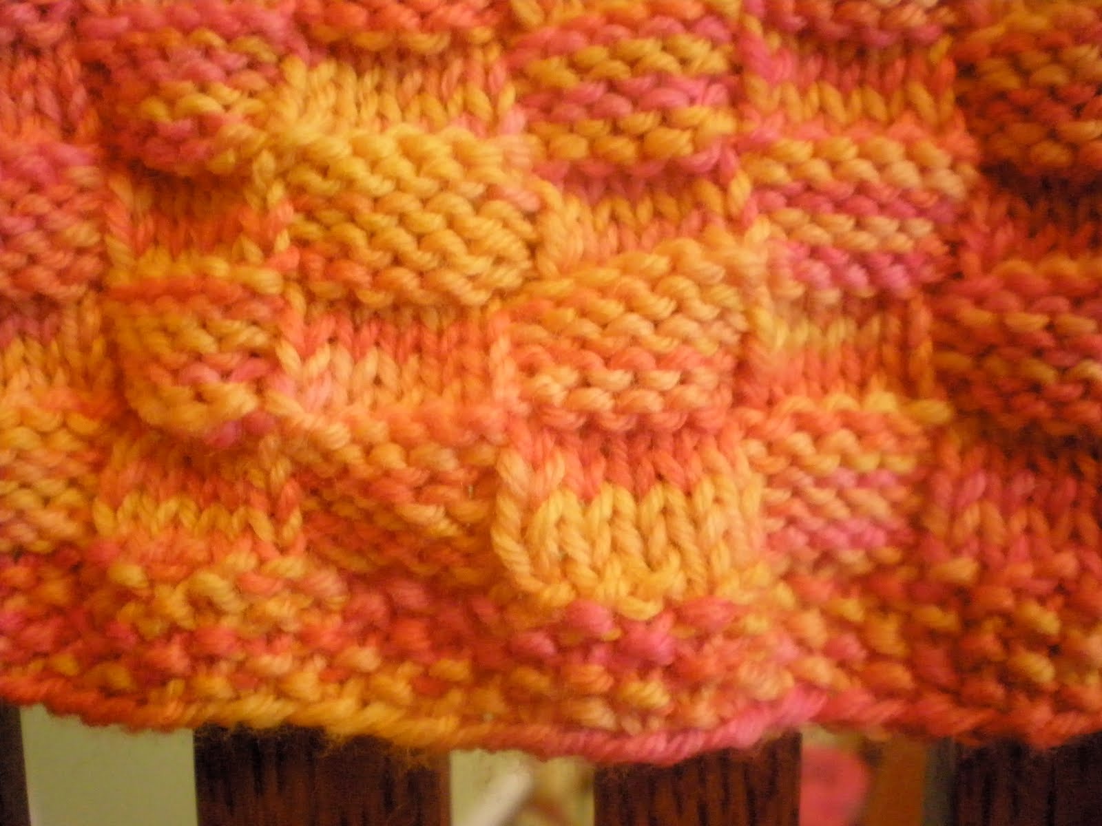 YarninCozy Basketweave Baby Blanket