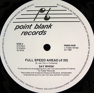 SAY WHEN - Full Speed Ahead 1987