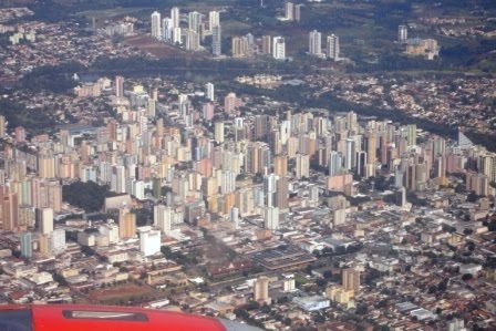 Foto do Centro de Caxias do Sul aereo, caxias do sul, foto da cidade, centro, turismo, rio grande do sul, concursos, empregos