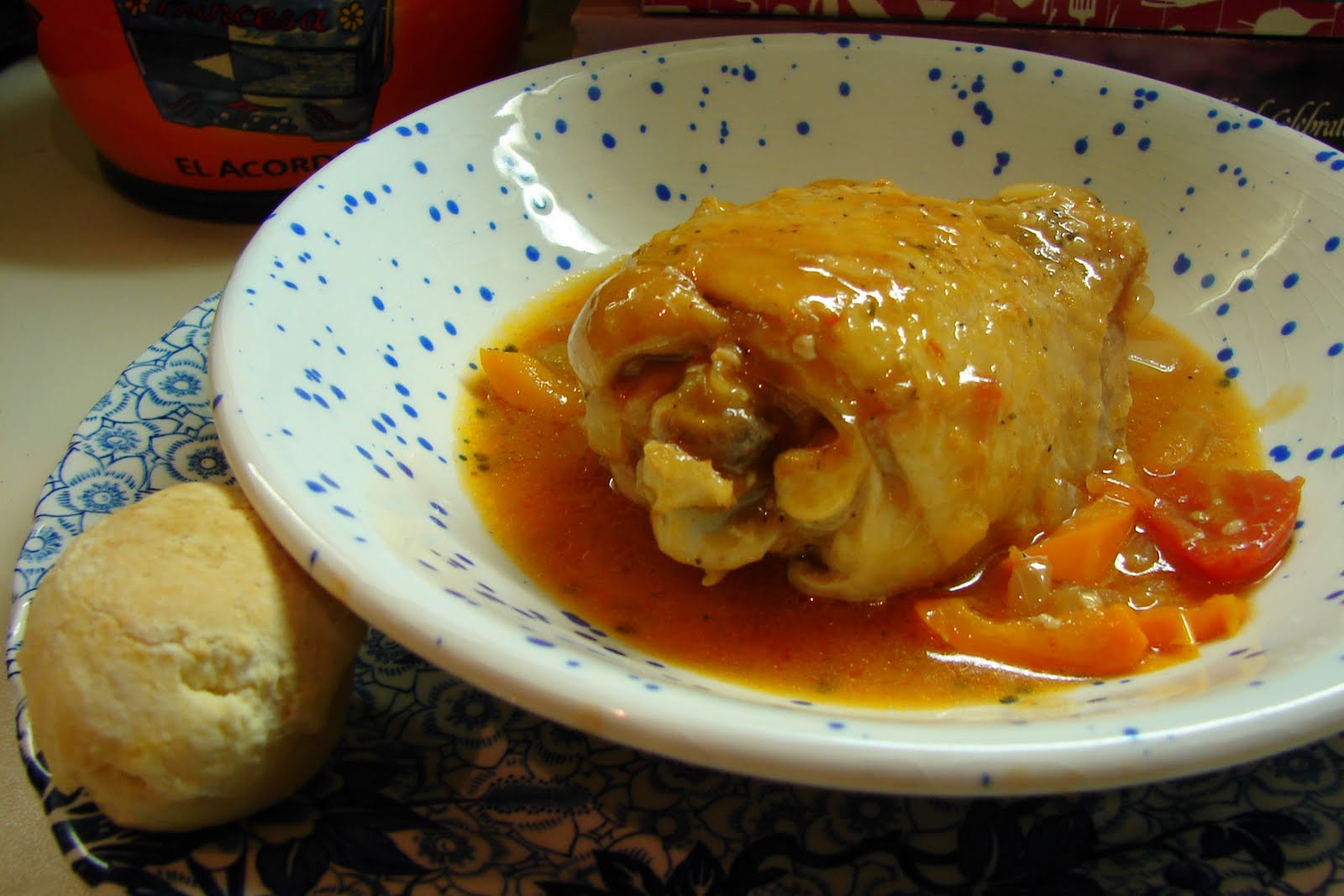 TexastoMexico Chicken with a savory GravyPollo Guisado