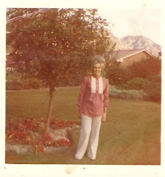 My mom, 1972