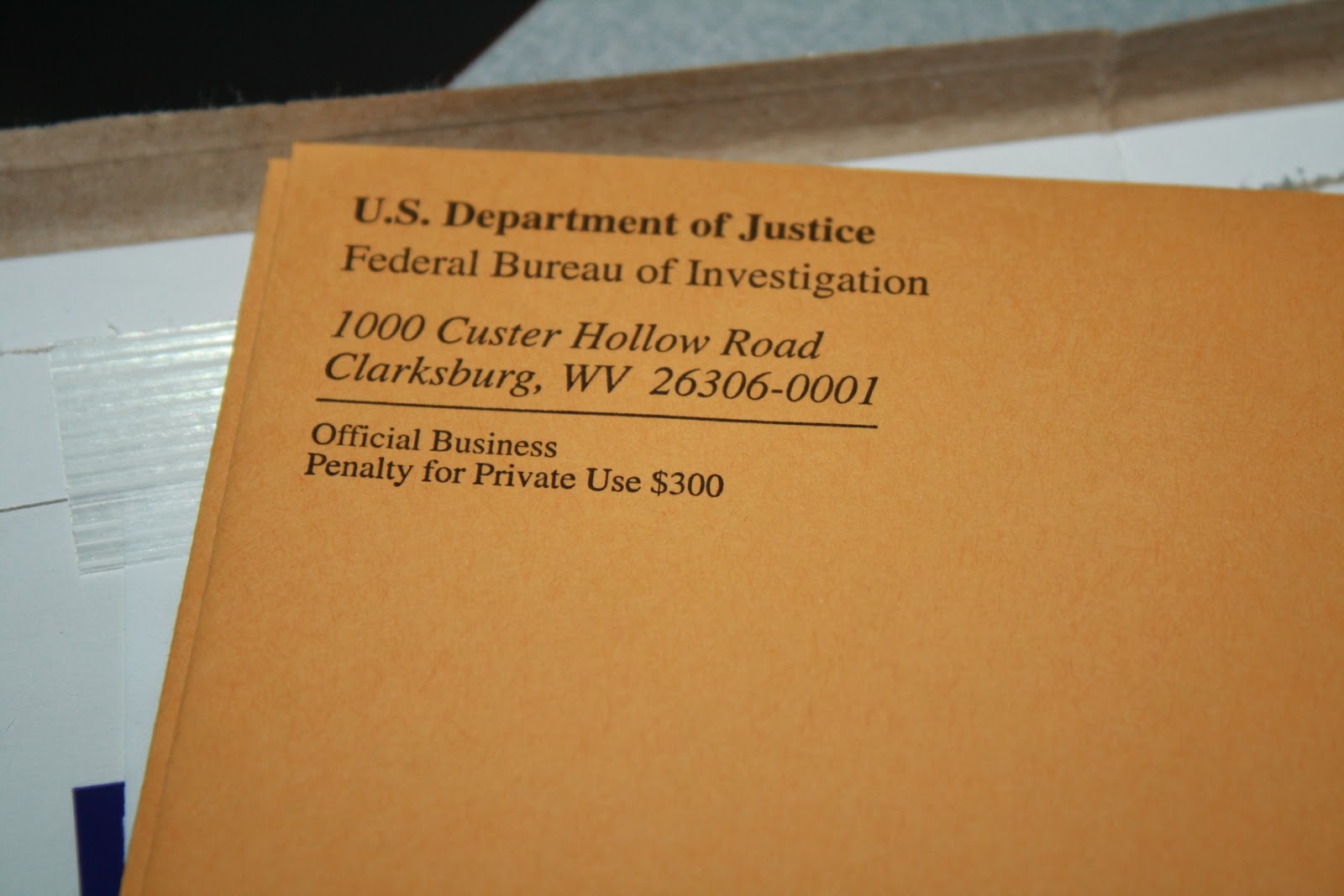 Dane's a Big Brother FBI Clearance Received!