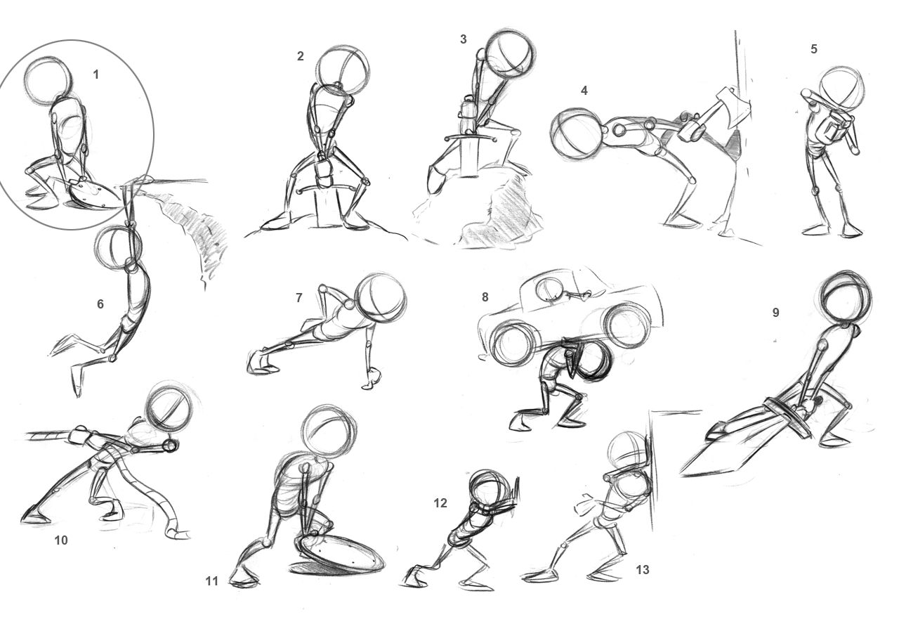 strength+poses.jpg (1280×878) Animacion