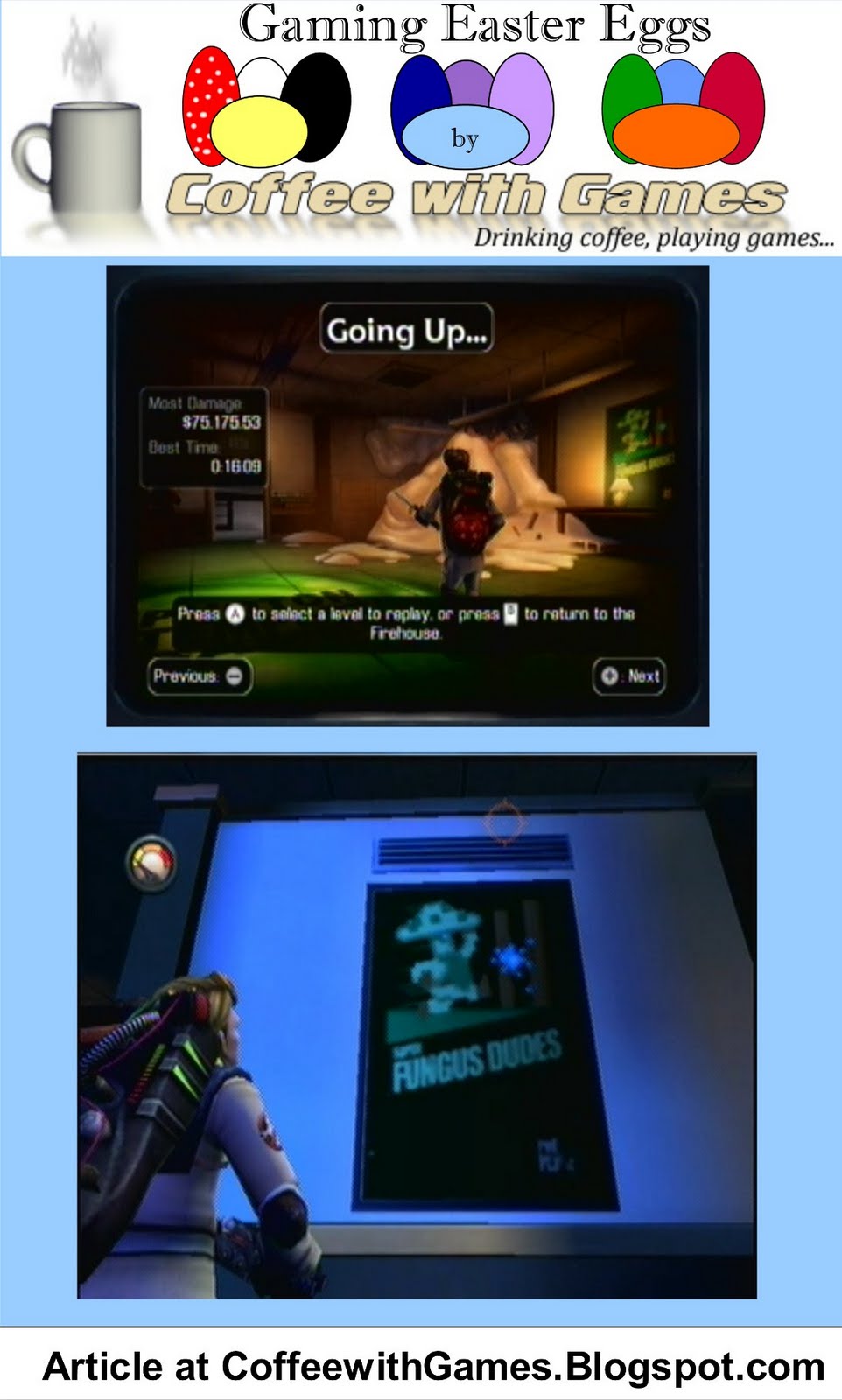 Coffee With Games Gaming Easter Eggs