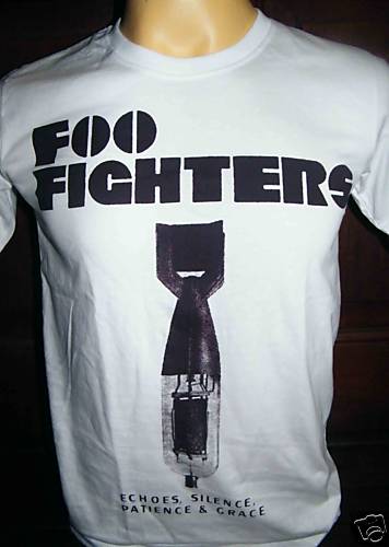 Foo Fighters American rock band t shirt SIZE S M L