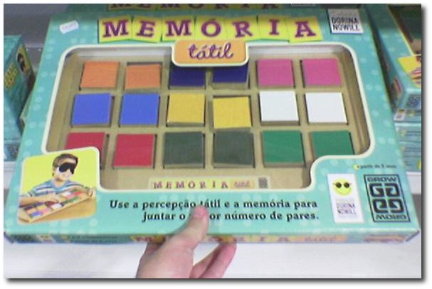 Jogo da Memória para Crianças com Deficiência Visual