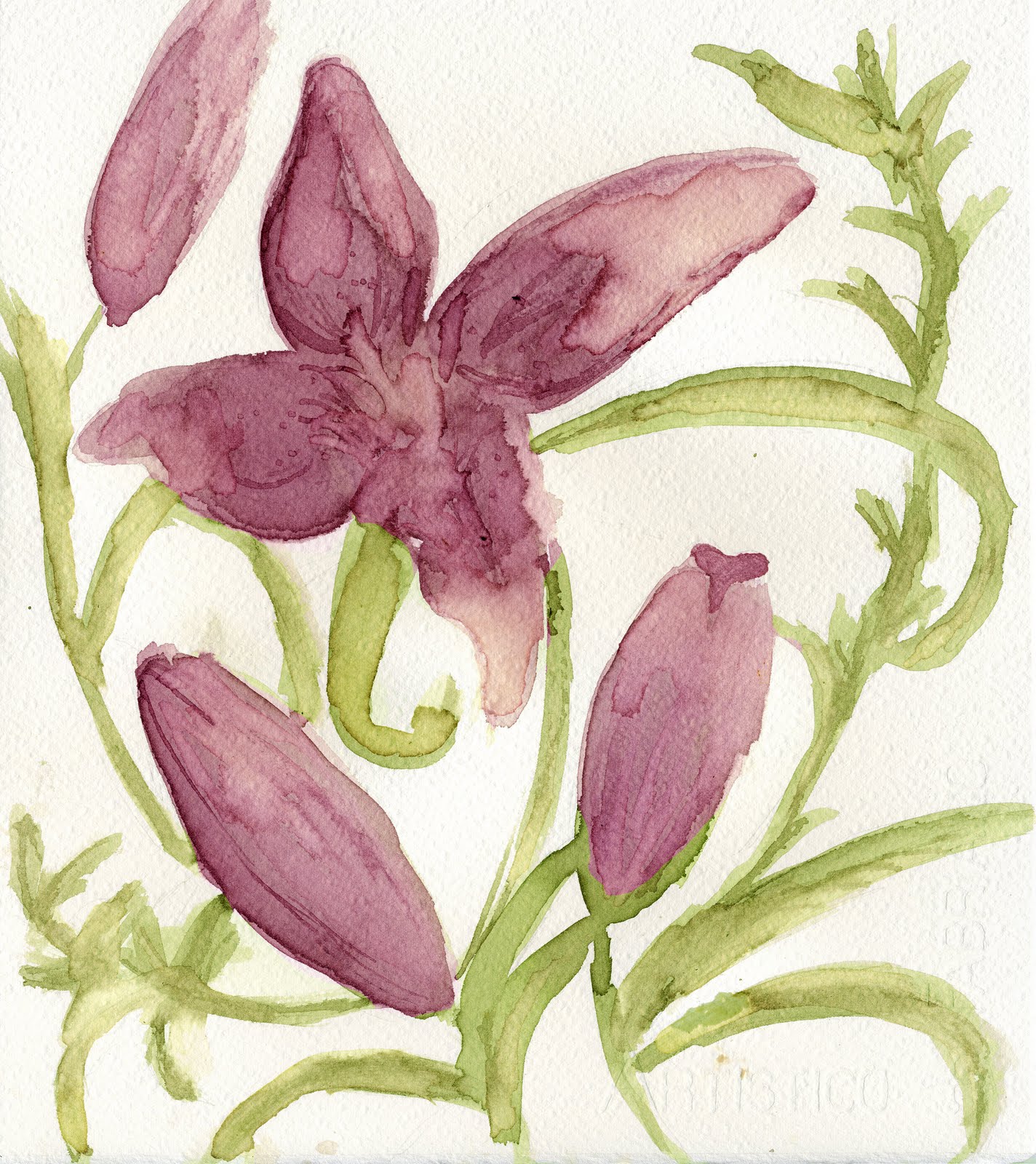 Hey, Baby! Ink made from flower petals