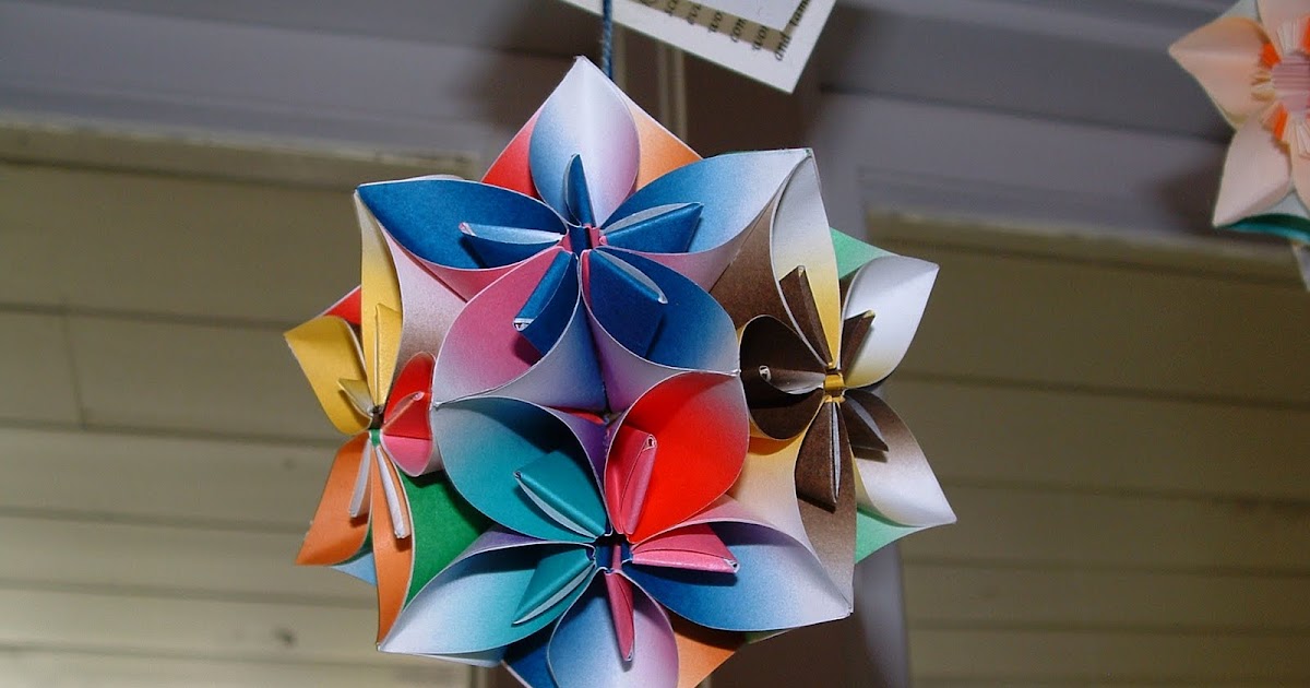 Micky's Tutorials2 Kusudama Flowers!