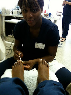 serena+williams+nail+technician Serena Williams: Nail Technician?