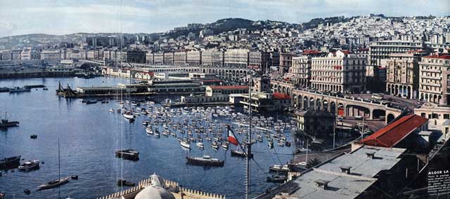 Le port d'Alger - 1962