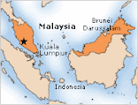 Map of Malaysia