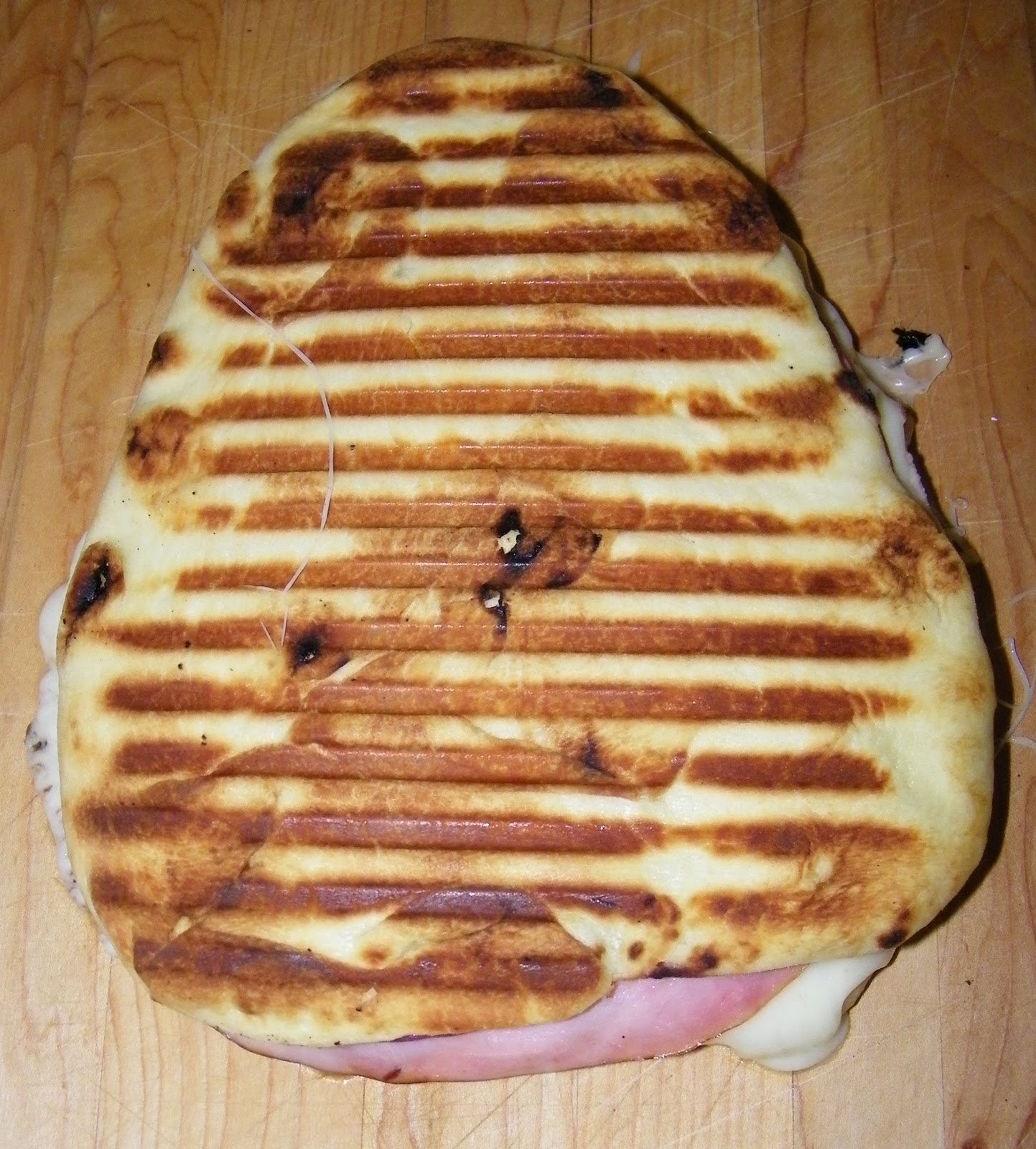 Costco Cuisine Cuban Style Sandwich With Naan Bread