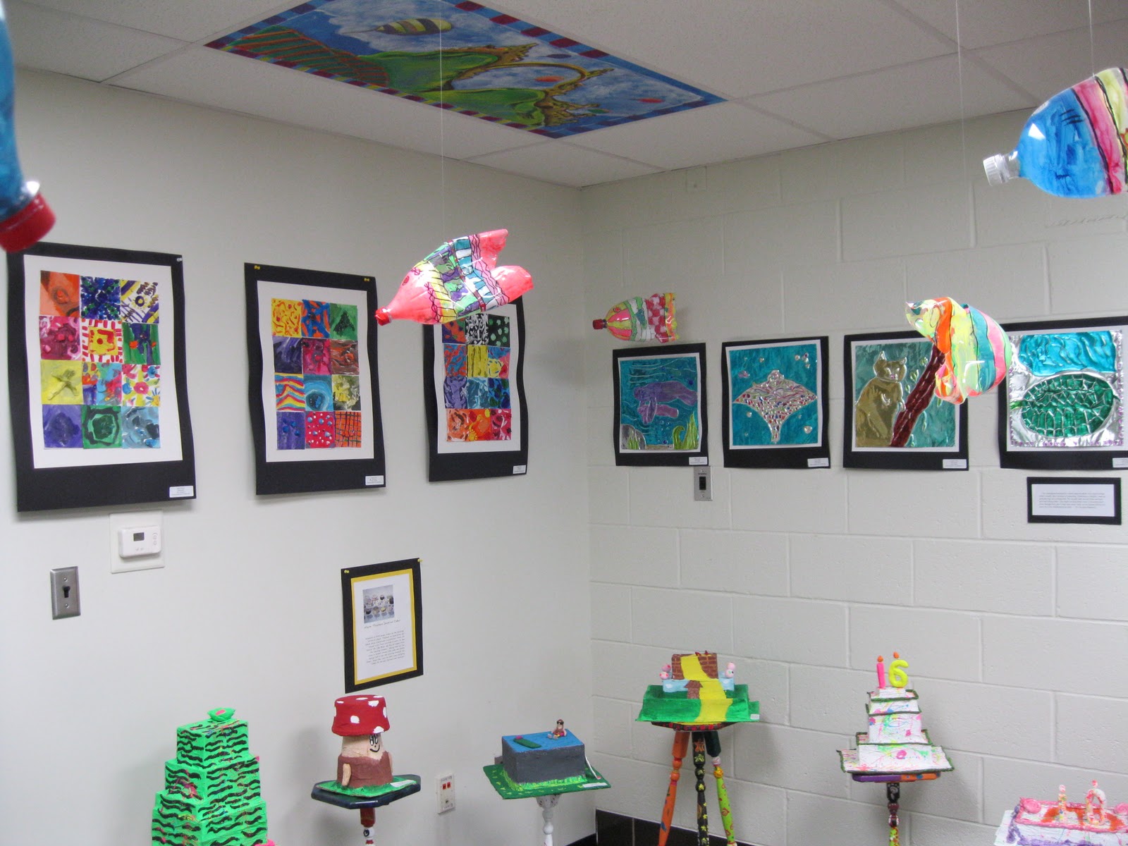 The Art Room at The Falcon Academy of Creative Arts Student Art Gallery