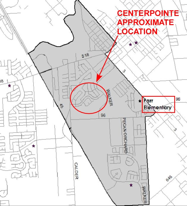 Centerpointe Communicator School zoning issues