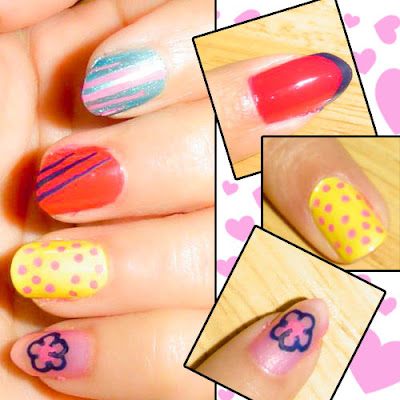 Nail Art Pens. Nail pens also work properly with toenail artwork stickers