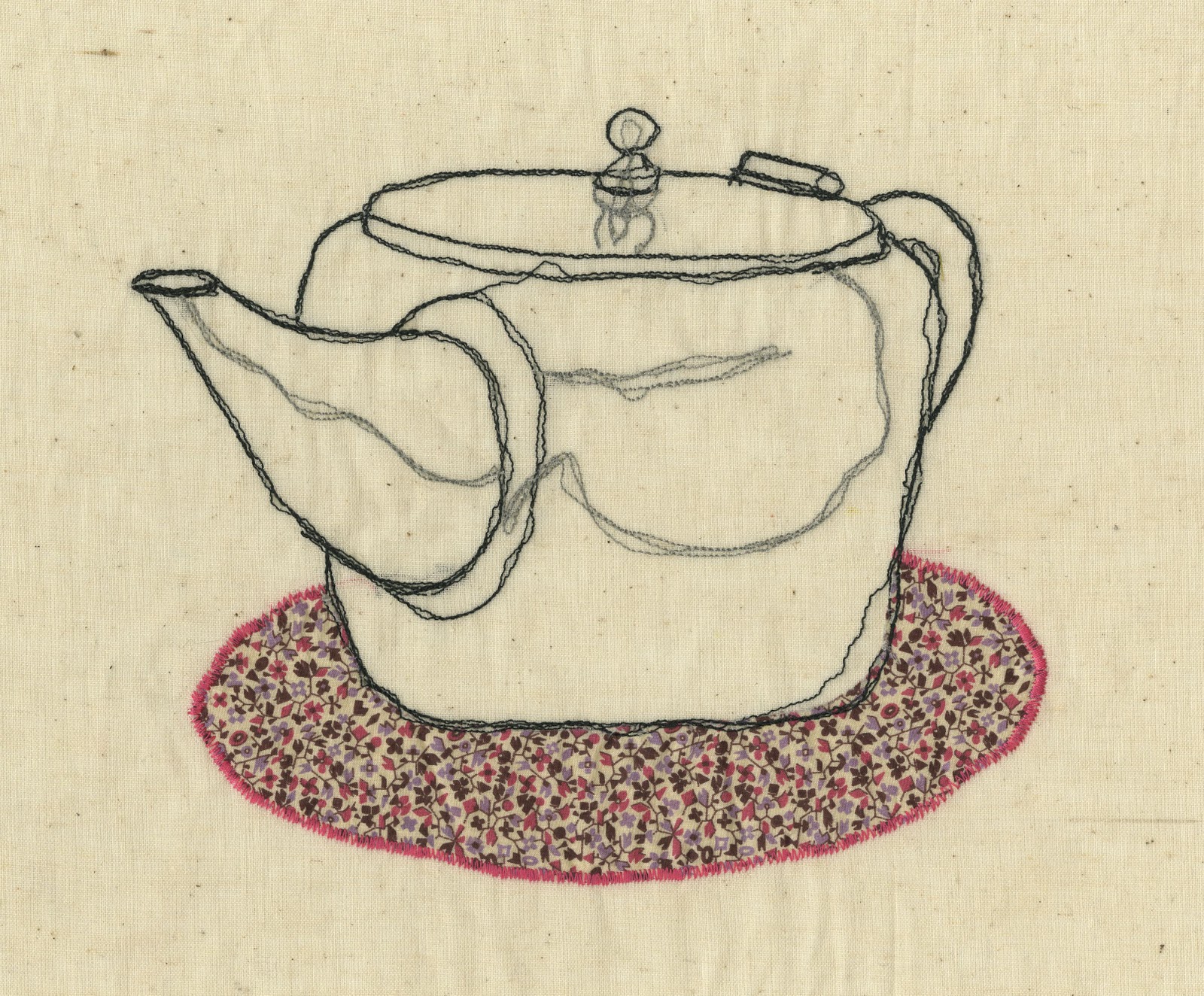 Olivia Williams Textile Illustration