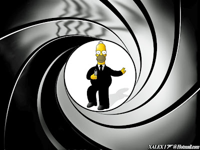 Guiños a 007 The+Simpsons+-+Homer+as+James+Bond+Wallpaper_edited