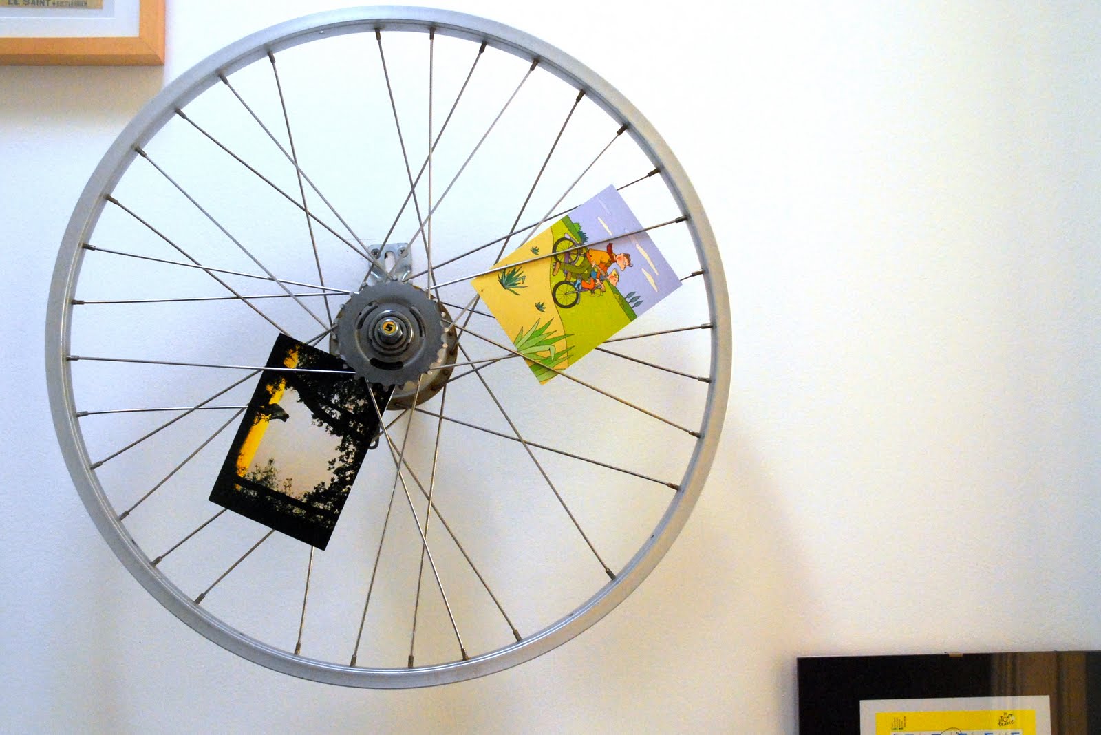 bicycle wheel recently,