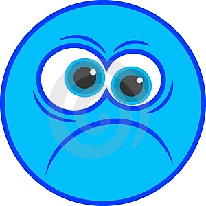 bad mood smiley