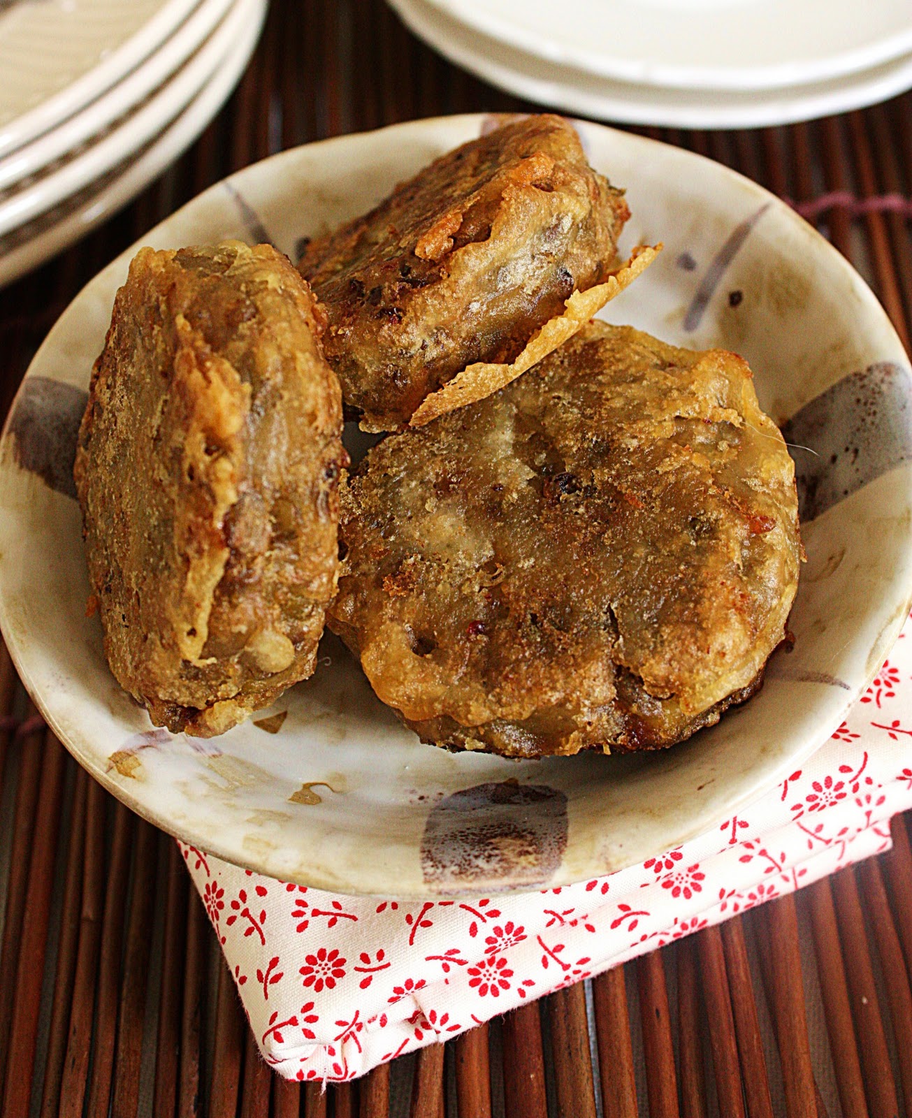 Cherry on a Cake MUNG BEAN FRITTERS KUIH KASTURI
