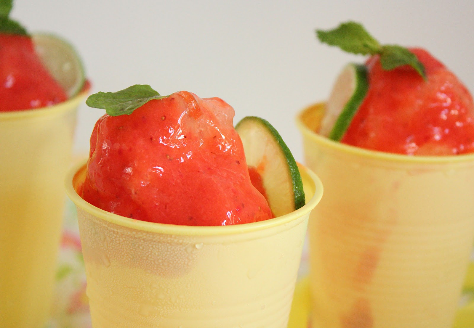 Cherry on a Cake STRAWBERRY MANGO SNOW CONE TYLER FLORENCE'S