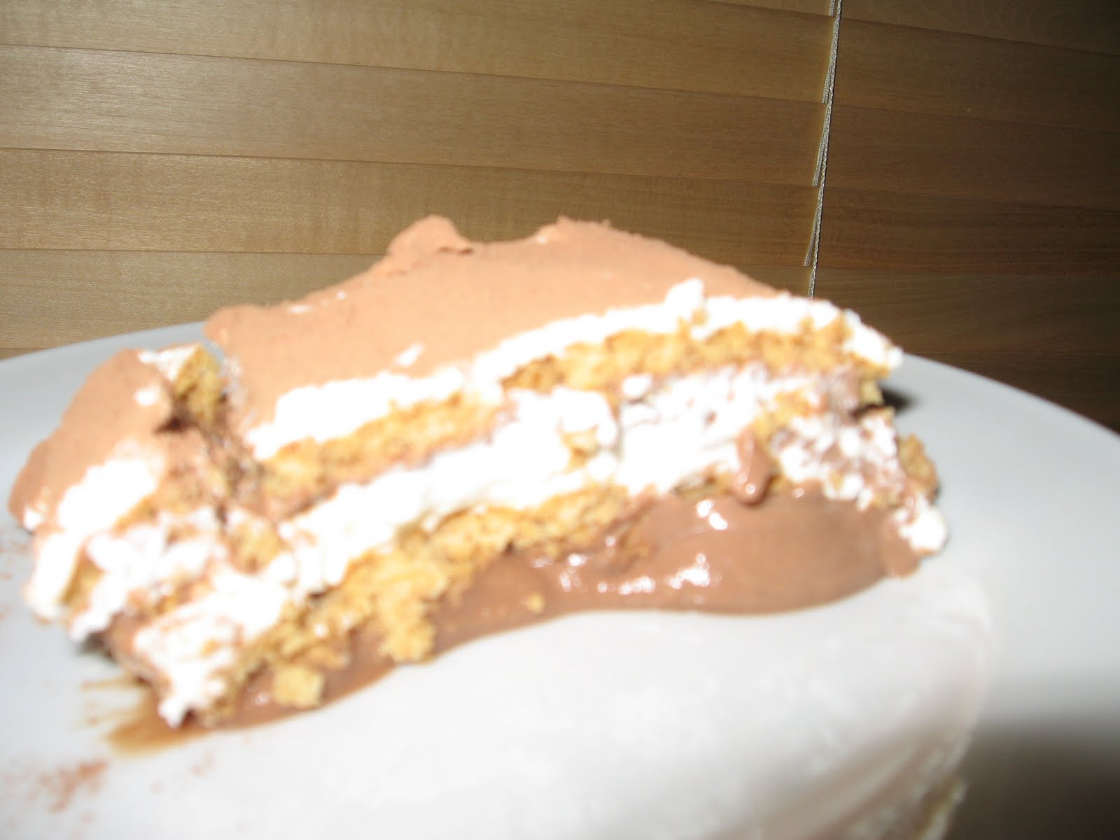 Passionnée de desserts Pouding au chocolat et biscuits graham