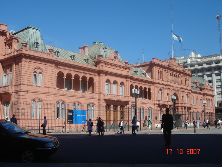 Buenos-Aires - La casa rosada (siege du gouvernement)