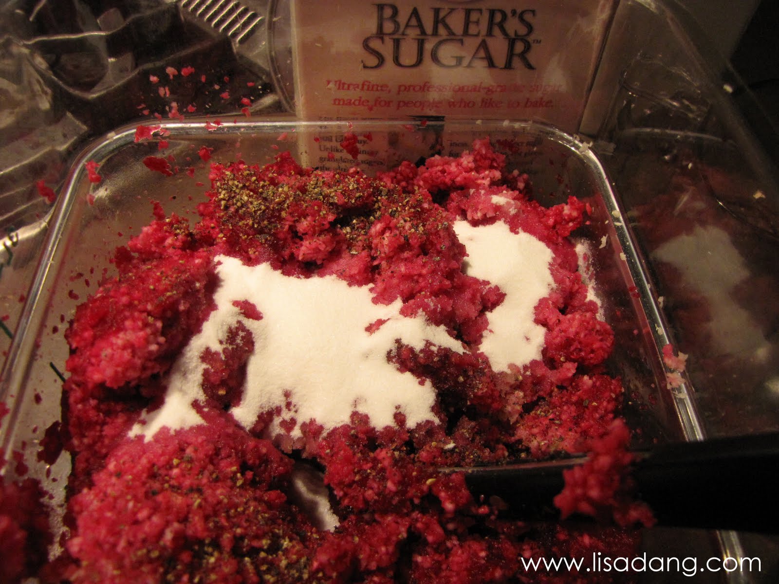 Dang It Delicious Beet Horseradish...a passover condiment...