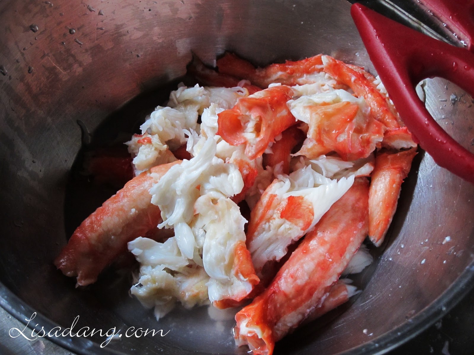 Dang It Delicious Porridge with King Crab and Shrimp