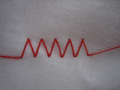 A seam a day machine zigzag stitch
