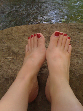 My Bare Feet (I love bare feet) on Father's Day