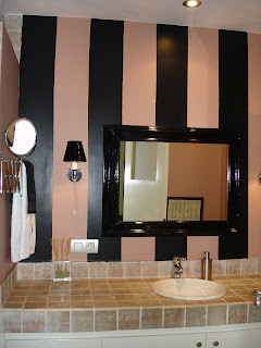 Baños & Estilos: Baños decorados con rayas