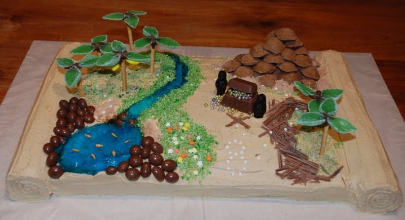 Map Cake
