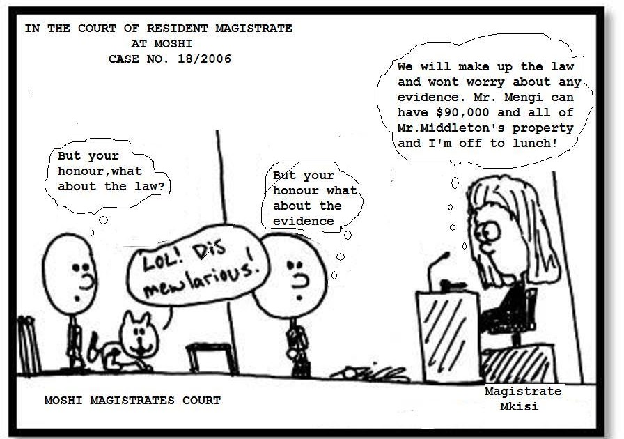 THE SILVERDALE CASE MENGI'S LAW TANZANIA'S SHAME