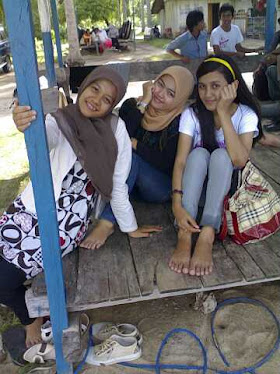 in the beach