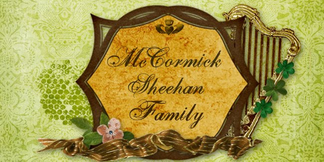 McCormick Sheehan Family Blog