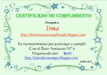 CERTIFICADO DE CUMPLIMIENTO RETO Nº6